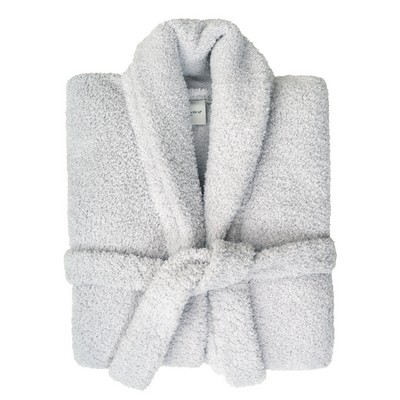 Adult Robes - Signature Shawl Collar - Chenilla Classic™ - Soapstone - S/M