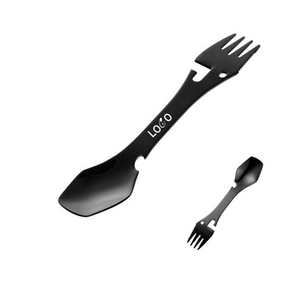 Outdoor Camping Portable Multifunctional Fork Spoon