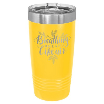 Polar Camel 20 oz. Yellow Insulated Ringneck Tumbler