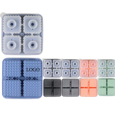Square Silicone Ice Cube Tray