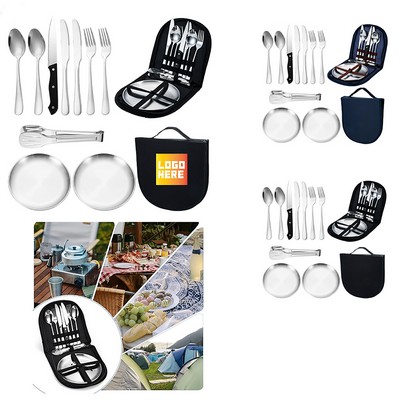 Outdoor Stainless Steel Cutlery Set