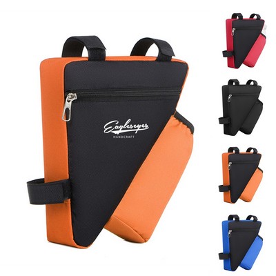 Cycling Waterproof Saddle Bag with Bottle Holder