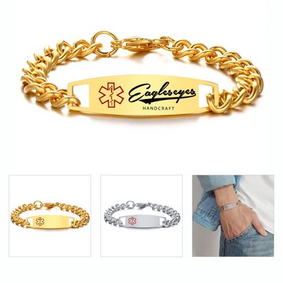Waterproof Medical ID Bracelet