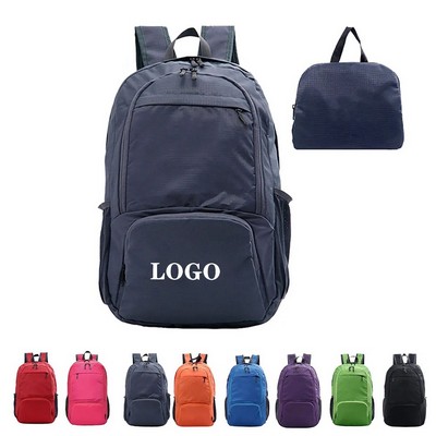 Ultralight Foldable Backpack - Water-Resistant Polyester