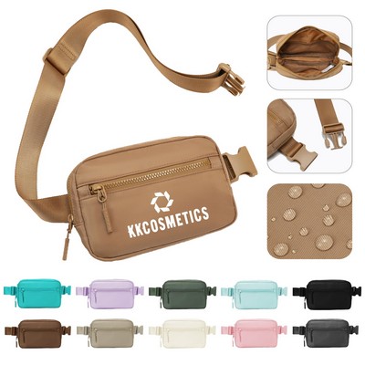 Everywhere Waterproof Zipper Fanny Pack