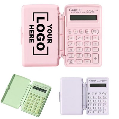 Mini Foldable Flip-Cover Calculator