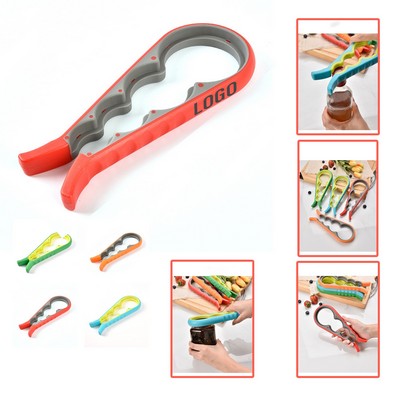 Four-in-One Multifunctional Bottle Opener