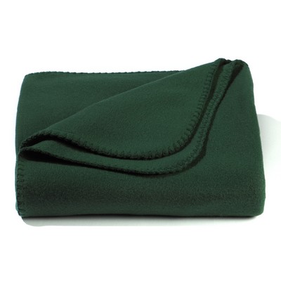 Hunter Green Value Fleece Blanket