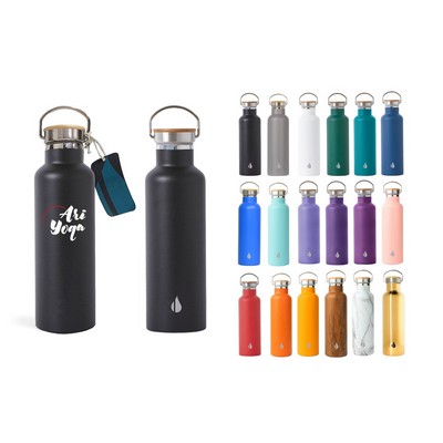Elemental® 25oz Classic Insulated Water Bottle - Vacuum Double Walled Stainless Steel