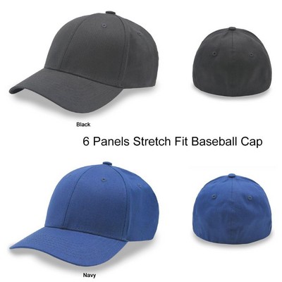 6 Panel Full Size Flex Fit Cap