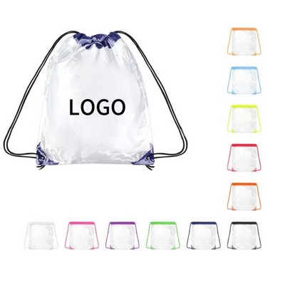 Clear Drawstring Backpack