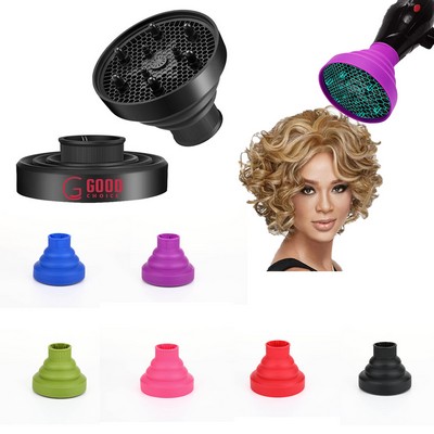 Hair Dryer Silicone Retractable Hood