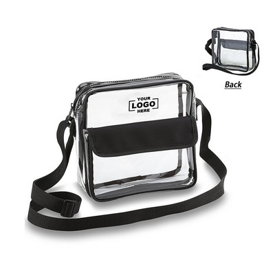 Clear Crossbody Messenger Bag(Free Shipping)