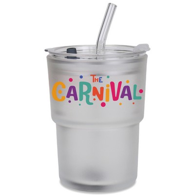 Shortie Frosted Glass Tumbler XD