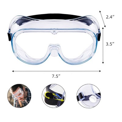 Lightweight Anti-Fog Protective Safety Glasses