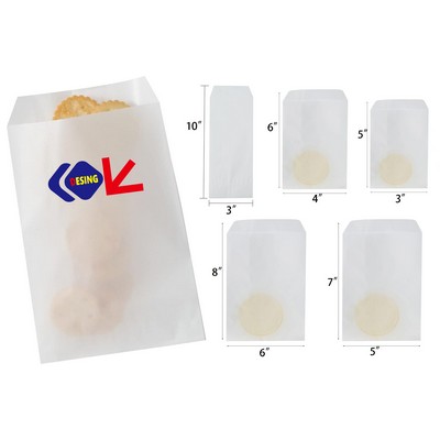 Semi-Transparent Flat Paper Bags