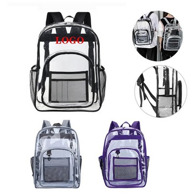 Transparent PVC School Pack