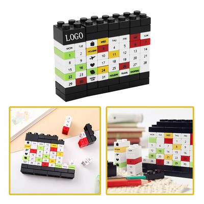 Customizable Perpetual Block Calendar