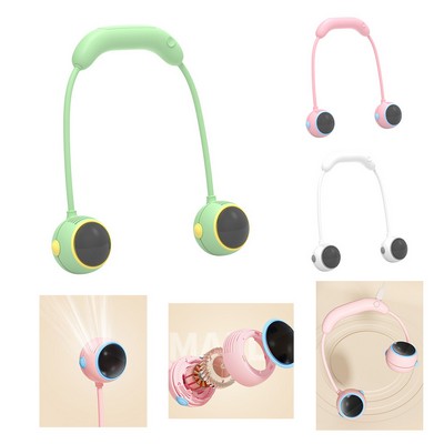 Portable Hanging Neck Fan Rechargeable