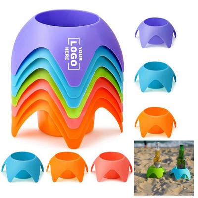 Beach Sand Coasters Drink Cup Holders