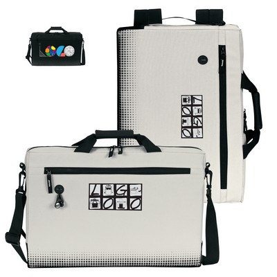 "SoundWave" 17" Hybrid Laptop Briefcase/Backpack