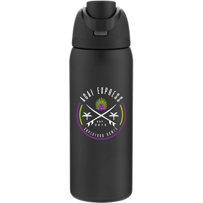 32 oz Owala Freesip - No Eta (Very Very Dark)