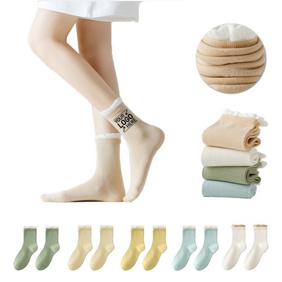 Cute Ruffle Socks For Women
