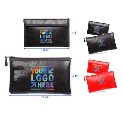 Waterproof Fireproof Cash Bag Set