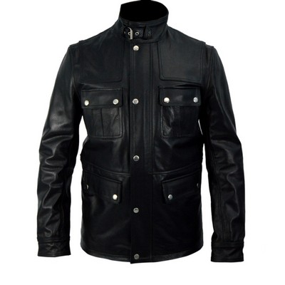 Premium Black leather jacket