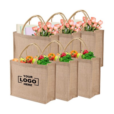 Extra Large Durable Jute Shopping Tote Bag(Free Shipping)