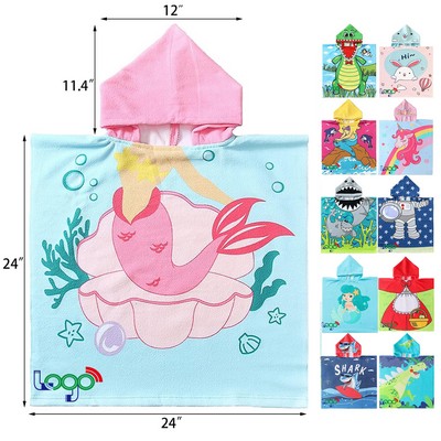 Quick Dry Pool Towel with Hooded