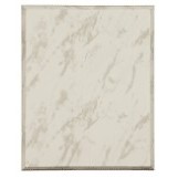 8" x 10" Value White Marble Finish Plaque