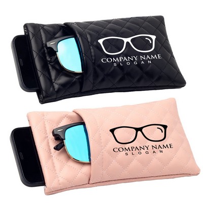 PU Portable Eyeglass Pouch