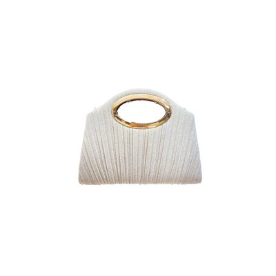 Stellar Glow Luster Polyester Clutch Bag