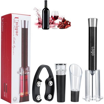 Air Pump Wine Opener Set