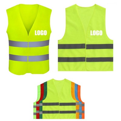 High Visibility Safety Vest, Minimum Order 50 Pieces