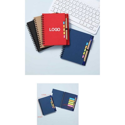 A5 Kraft Paper Coil Notebook