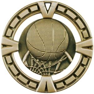 "Basketball" Medal - 2-1/2"