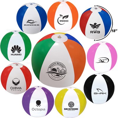 Popular ! 16" Large Delightful Inflatable Beach Ball