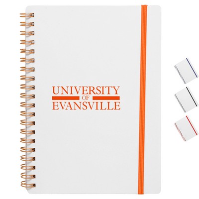Spiral Notebook w/Color Accents (5"x7")
