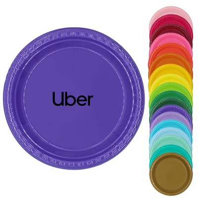 9" Colorware Plastic Plate