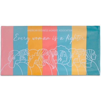 Full Color Premium Beach Towel - 30 X 60 Inch