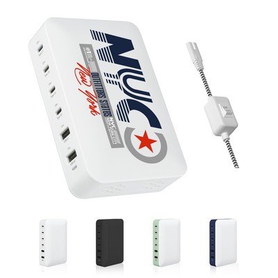 164W 6-Port Fast Charger