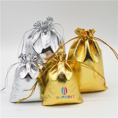 Mini Gold Gift Bag
