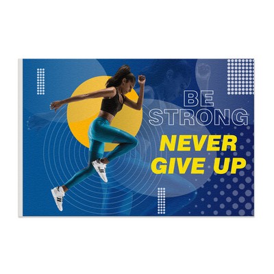 30"x48" Custom Full Color Printed Felt Banner - 2ply 2-Sided