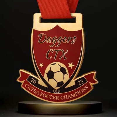 2.75" Cloisonne Hard Enamel Medals