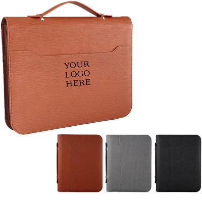 A4 Multifunctional Zippered Business Binder