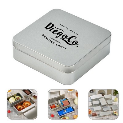 Iron Storage Box with Smooth Edge Lid