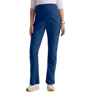 Barco - Grey's Anatomy Evolve - Women's Six Pocket Jersey Knit Stretch Waistband Evolve Materni..