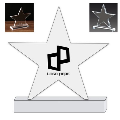 Acrylic Star Award 6 Inches High